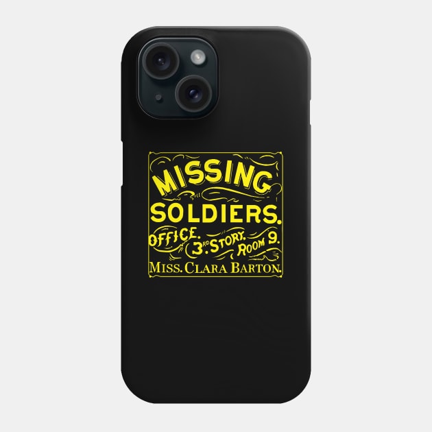 Missing Soldier Office Phone Case by Limb Store