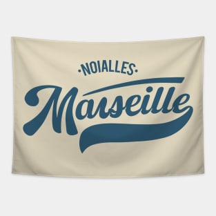 Marseille Noailles - Marseille Noailles Schriftzug - Noailles Logo Tapestry