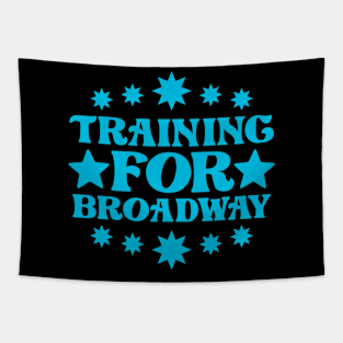 Training For Broadway Tapestry