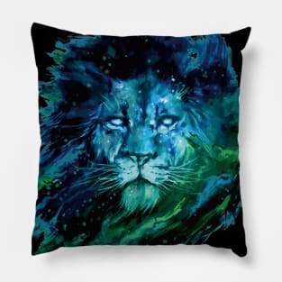 Galaxy Lion Pillow