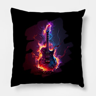 acoustic guitar Pillow