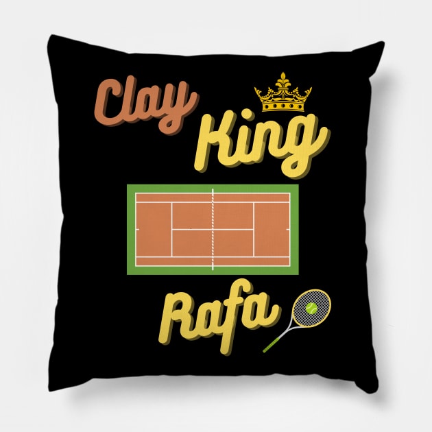 Nadal, Rafael Nadal, Rafa Nadal, Tennis player, funny Tennis Tee, Tennis, Tennis Gift, tennis coach, Tennis ball, tennis, Tennis club, Tennis sayings, Tennis fan, Tennis game, Pillow by DESIGN SPOTLIGHT