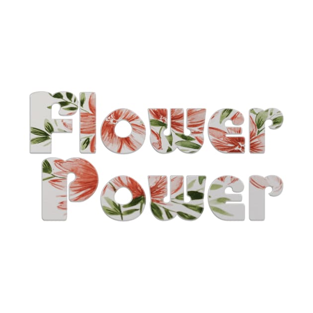 Flower Power by afternoontees