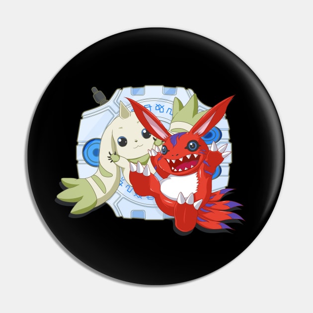 Terriermon and elecmon cute Pin by Flotzielid