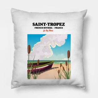 Saint-tropez French rivera Pillow