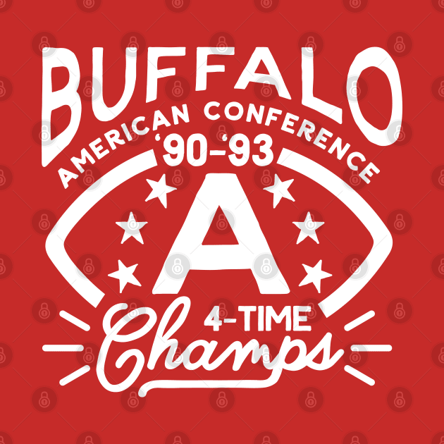 Buffalo 90's AFC Champions by Carl Cordes