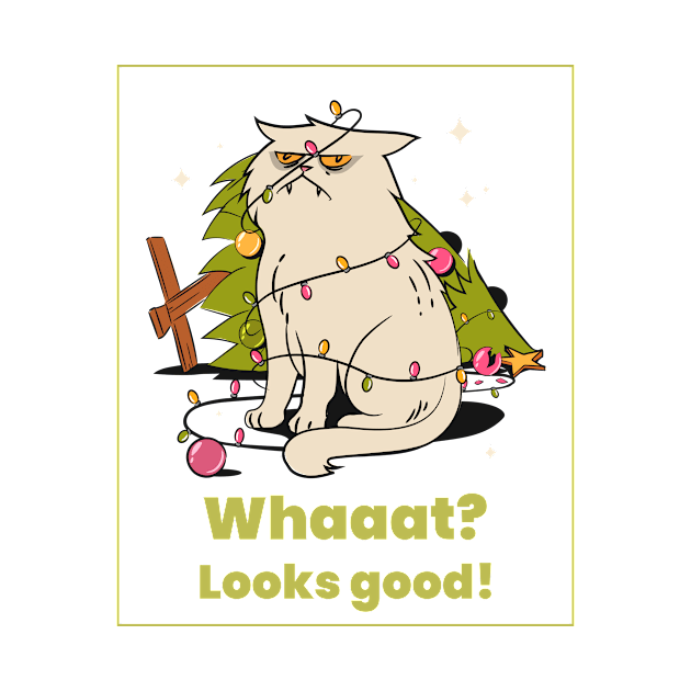 Whaaat? Looks Good! Funny T-shirt by Awe Cosmos Store