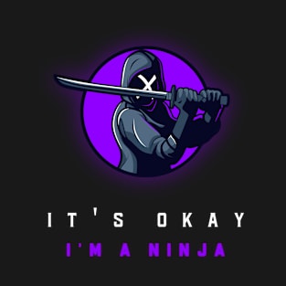 It's Okay I'm A Ninja T-Shirt