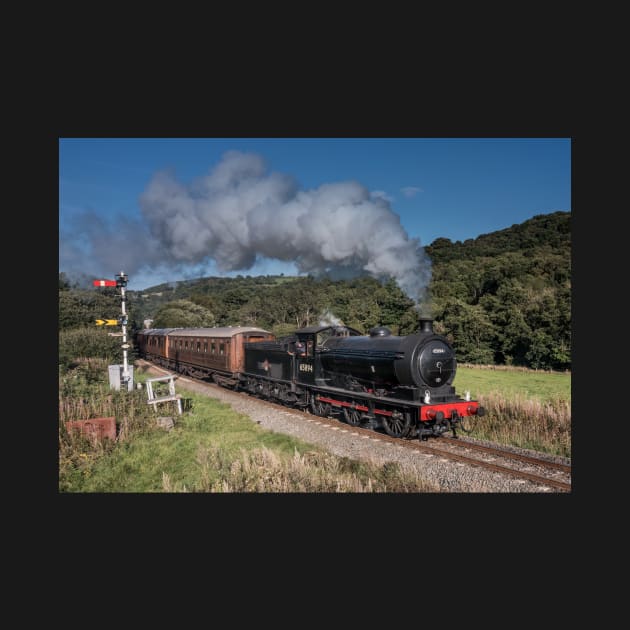 Steam on the North Yorkshire Moors Railway by davehudspeth