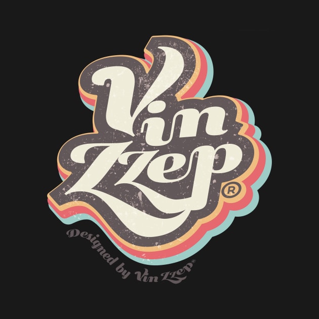 Retro Vin Zzep Typography Design by Vin Zzep