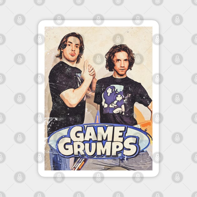 Game Grumps fan art Magnet by PrintstaBee