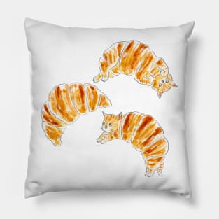 Croissant Cats Pillow