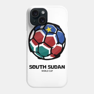 South Sudan Football Country Flag Phone Case