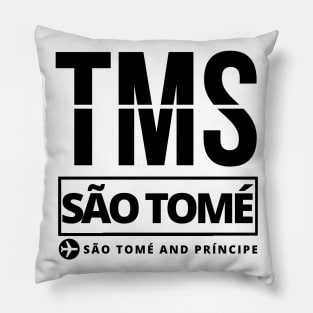 TMS - São Tomé airport code Pillow