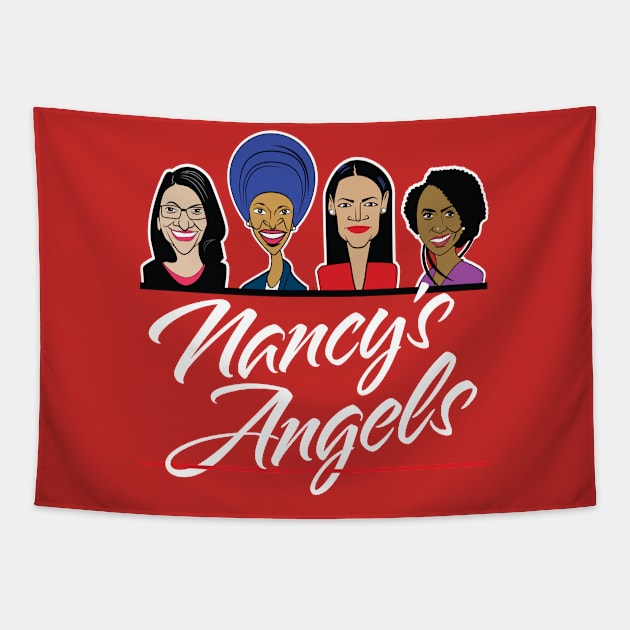 Nancy's Angels Tapestry by chrayk57