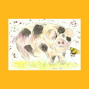 Spotty Pig and an annoying Bumble bee T-Shirt