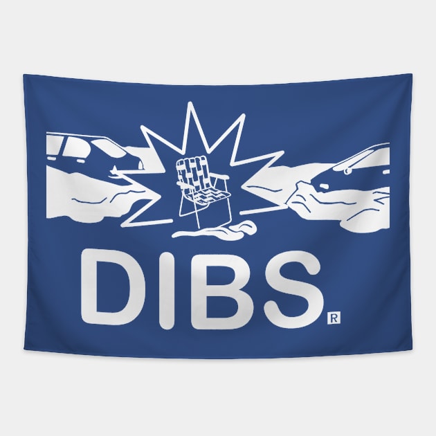 dibs Tapestry by guilhermedamatta