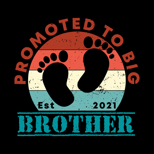 Vintage Promoted to Big Brother 2021 new Brother gift Big Brother by Abko90