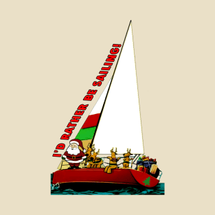 Santa Sailing T-Shirt