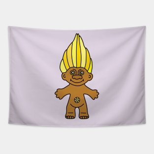 Yellow Troll Tapestry