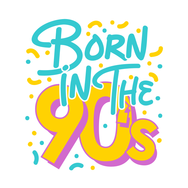 Born in the 90's by WMKDesign