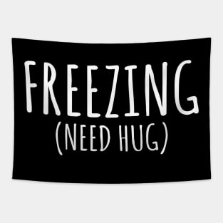 I need a hug I'm freezing Tapestry