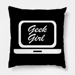 Geek Girl Pillow