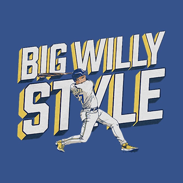 Willy Adames Big Willy Style by Erianna Bee