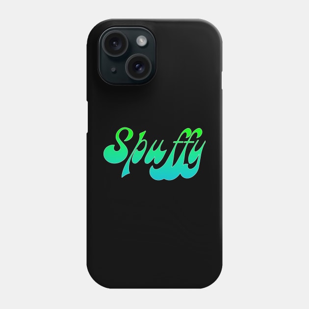 Neon Spuffy (white outline) Phone Case by bengman