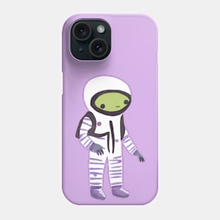 Cute Watercolor Alien Astronaut Phone Case