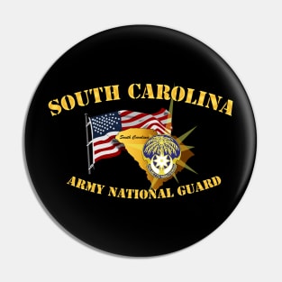 South Carolina - ARNG w Flag Pin