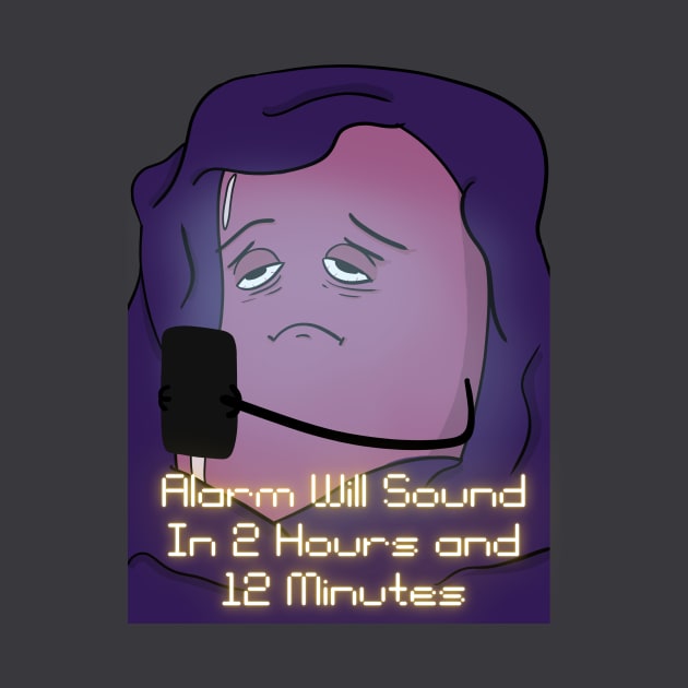 "Alarm will sound in 2 hours and 12 minutes" by Emotional Bean