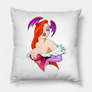 Jessica Rabbit \ Morrigan Aensland Darkstalkers Pillow