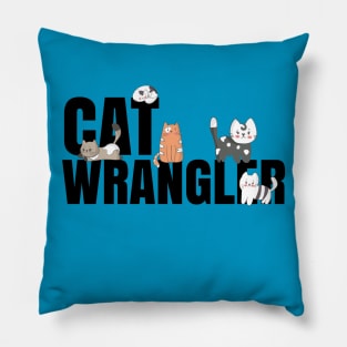 Cat Wrangler Pillow