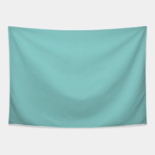 Solid Blue Sea Foam Light Blue Monochrome Minimal Design Tapestry