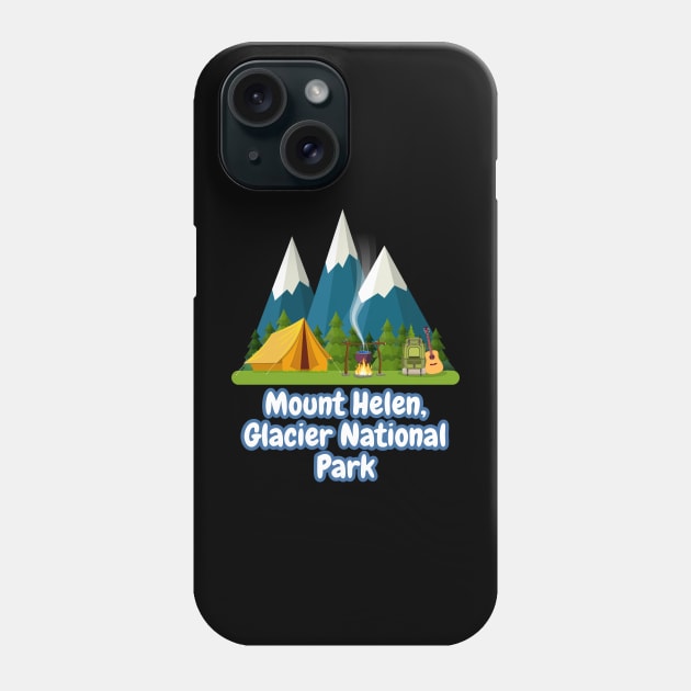 Mount Helen, Glacier National Park Phone Case by Canada Cities