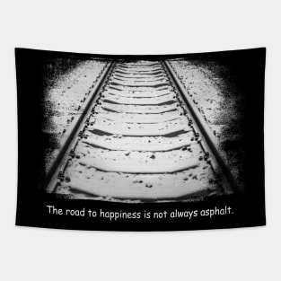 The road to happiness Tapestry