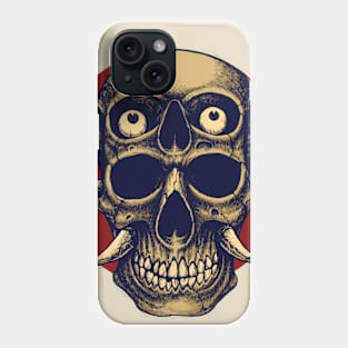 Horned Skull Phone Case