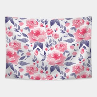 Pink flowers Tapestry