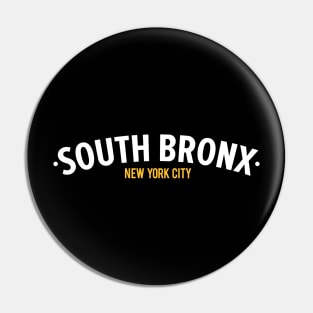 New York South Bronx - South Bronx Schriftzug - Bronx Hip Hop - Pin