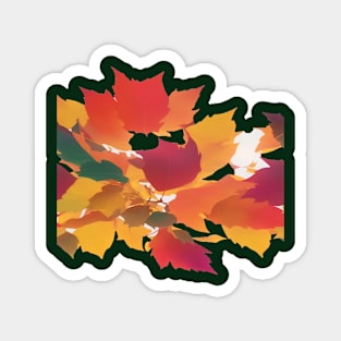 Leaves Magnet