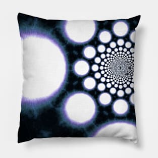 Blue Portal Fantasy Dream Landscape Pillow