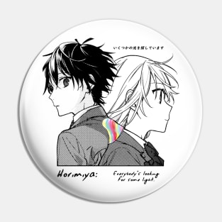 Horimiya ''LIGHT'' V1 Manga Anime Pin