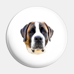 St Bernard Gorgeous Dog Pin