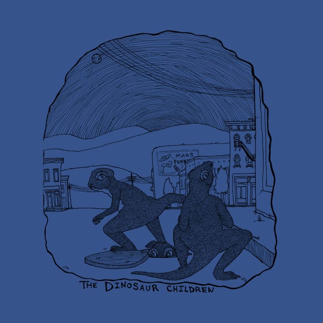 the Dinosaur Children by Ballyraven