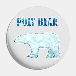 Poly Bear Pin