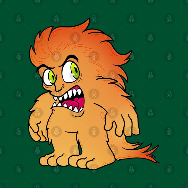 Fluffy Hair Monster by Get A Klu Comics