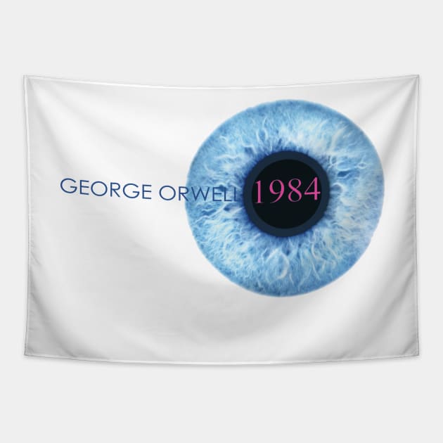 George Orwell 1984 Tapestry by victichy