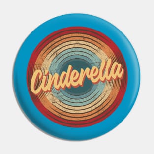 Cinderella Vintage Circle Pin