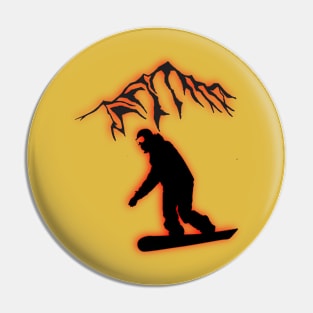 Sports - Snowboard Pin